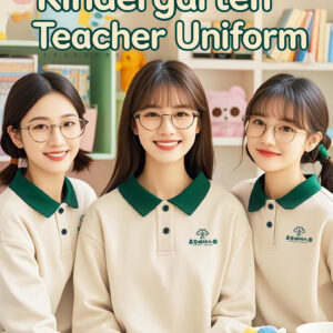 Custom Logo Printed Kindergarten Teacher Work Uniform | Low MOQ  Promotional Corporate Gifts