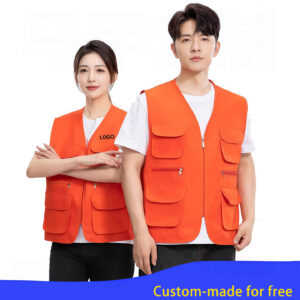 Custom Printed Vest | Low MOQ Business & Staff Uniform