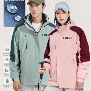 Custom Logo Printed Windproof Oilproof Stainproof Jacket| Low MOQ  Promotional Corporate Gifts