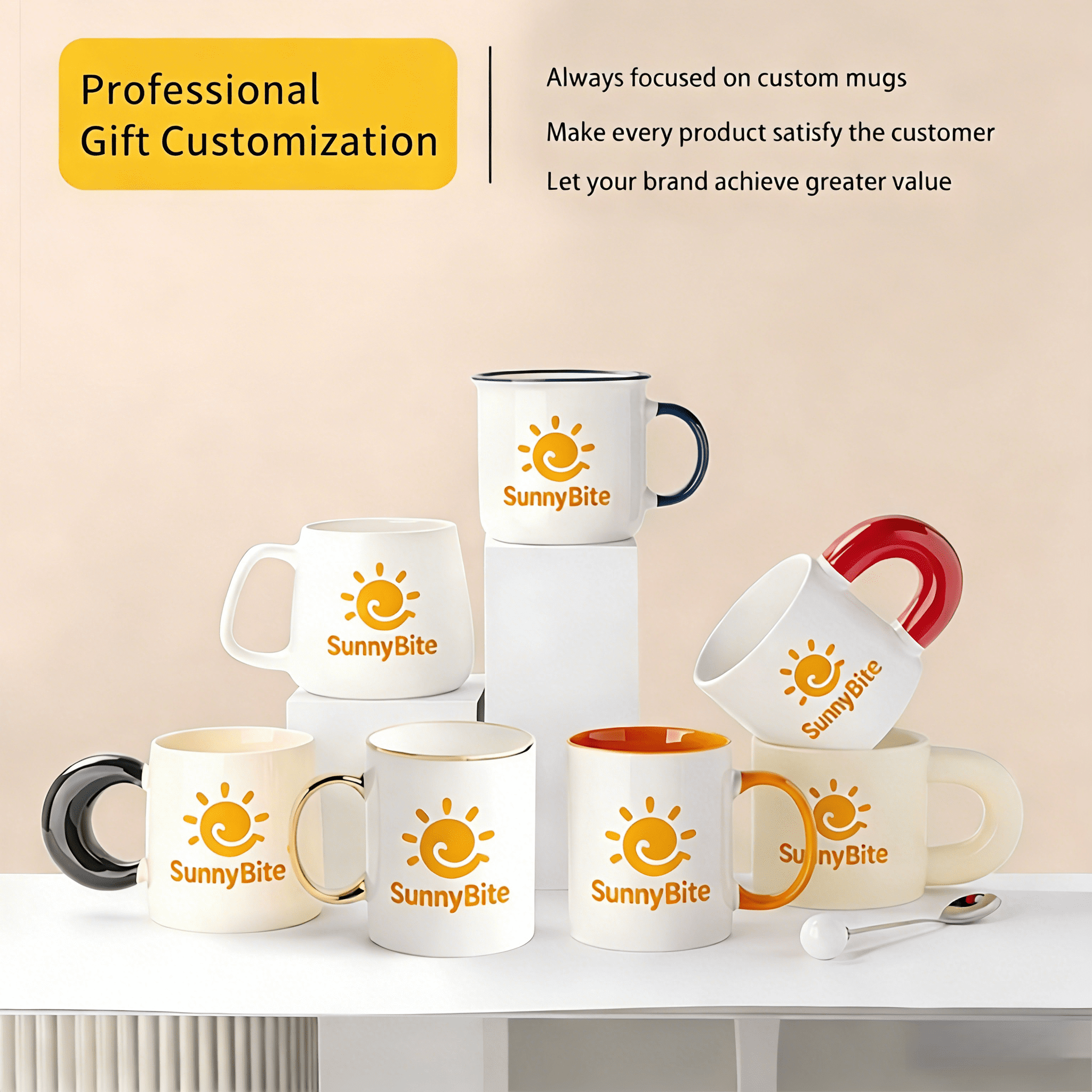 Personalized Corporate Mugs | Custom Business Promotional Gifts